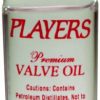 Players Music Valve Oil 2 oz bottle