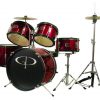 GP Junior Drum Kit Red