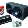 Audiopipe Spkr Box/Amp/Amp Kit Package