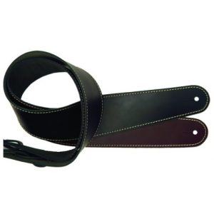 Planet Waves 2.5inch Black Leather Strap