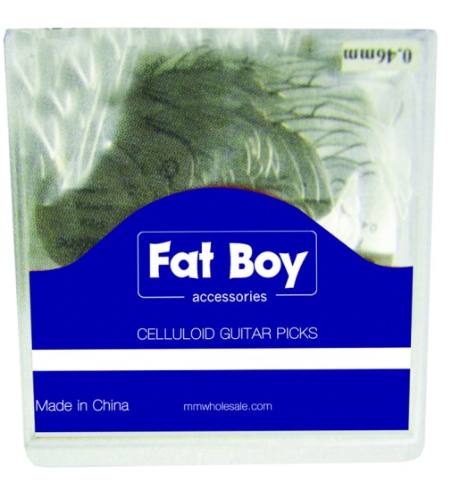 Fatboy Celluloid Picks 046-.81mm 100pcs