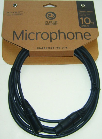 Planet Waves 10 ft Microphone Cable