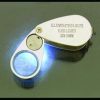 10X 18mm Chrome Lighted Teardrop Loupe