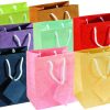 Pastel Assorted Totes100pk4Wx2.75Dx4.5H