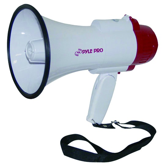 Pyle Pro Megaphone Siren/Voice Recorder