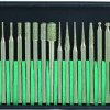 30 pcs Diamond Burr Set 600 grit