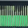 30 pcs Diamond Burr Set 240 grit