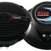 Boss 5.25in Black 2-Way Marine Speaker