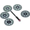 Diamond Cutting Disk 5 pcs Set Blister