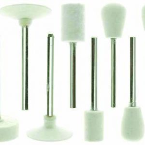 Woolen Mounted Buffing Points 11 pcs
