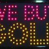 We Buy Gold LED Sign 13in x 24in