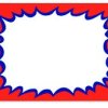 3.5 X 2.75 Red Burst Sign