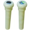 Fat Boy Ivory Bridge Pins Shell Dot 6 pc