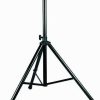 Zebra P.A. Speaker Stand BLACK