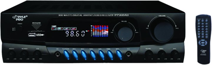 Pyle Pro 300 Stereo Receiver USB