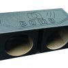 Qbomb Dual 15in Vented Box Painted Black