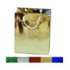 Metallic Gift Bags 100Pk 3x2x3.5 Asst.