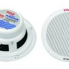Pyle 6.5in 2 Way Marine Speaker White