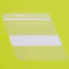 Zip Lock Bags White Block 3x5 100 pack