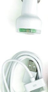 USB Car Charger iPhone/iPod (30pinCable)