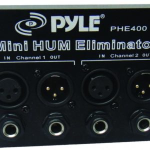 Pyle Pro Hum Eliminator 2 Ch w/XLR Jacks