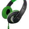 Sentry Deep Bass Headphones w/Mic Green