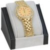 Watch Disp Grey Suede/Blk Leather Trim