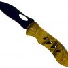 Hawk Camo Hunting/Fishing Folding Knife