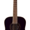 O S  .75 Size Acoustic Guitar Black