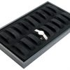 18 Watch Display Tray Black
