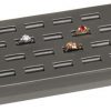 18 Slot Slanted Ring Display Steel Grey