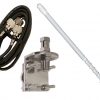 4 ft Single Mount Fiberglass Antenna Kit