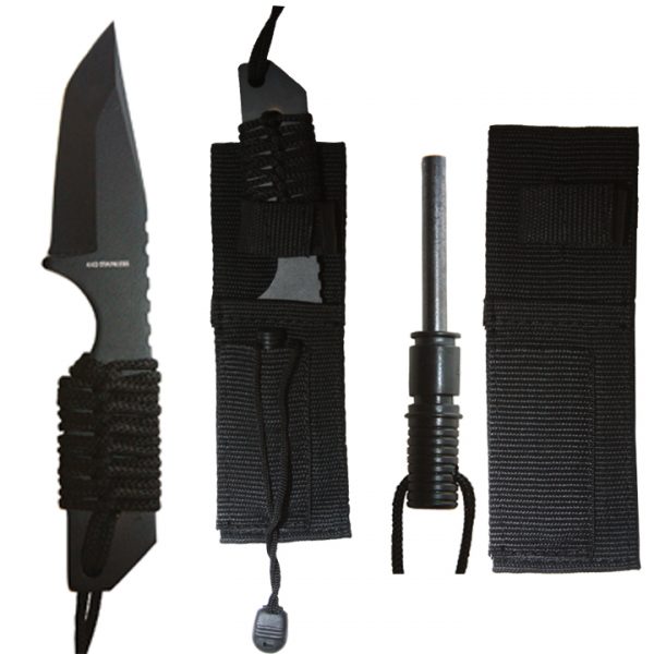 7in Tacitcal Knife w Fire Starter