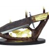 15in Eagle Knife Poly Deer Antler Stand