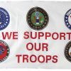 PSP We Support Our Troops Flag
