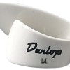 Dunlop Medium Thumb Picks 4 Pk White