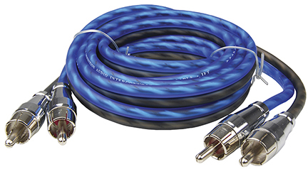 Audiopipe 25ft Platinum Plate RCA Cables
