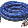 Audiopipe 3ft Platinum Plate RCA Cables