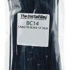 14in 50LB Black Cable Tie 100/Bag