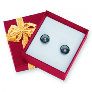 Red Bowtie Earring Box  2x 2-1/8 x 7/8