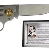 Wyatt Earp Gun Knife w paper gift box