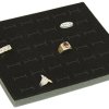 Tray Insterts 36 Deluxe Ring Insert Blck