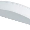 Low Profile Bracelet Dsply White Leather
