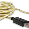 PS4/X1/PSVita2000MicroUSBGold/WhtPolygon