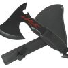10in Axe w/sheath Cord HandleFire Symbol