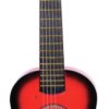 23 inch Acoustic Guitar Red