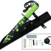 15in Green Handle Black & Green Camo