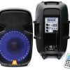 Mr DJ Active 15 BT FM LED Accent Cab