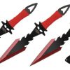 Throwing Knives Red