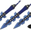 Throwing Knives Blue